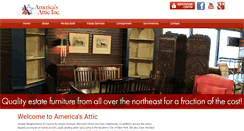 Desktop Screenshot of americasattic.com